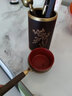 尚言坊 茶道六君子茶盤(pán)擺件陶瓷功夫茶勺茶夾家用茶道配件竹茶針 1電木鑲銅(暗香)佛手茶道六君子 曬單實(shí)拍圖