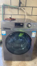 海尔滚筒洗衣机全自动 10公斤大容量 1.08洗净比 双喷淋防残留 除菌螨 租房宿舍 以旧换新EG100MATE2S 实拍图