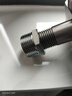 潛水艇水管接頭鋁塑管配件黃銅加厚6分轉4分彎頭三通內絲外絲直接對絲 A6六分外絲/四分內絲轉接頭 曬單實(shí)拍圖