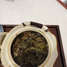 陶羽汝窯金萬花手抓壺茶杯茶盤一壺二杯泡茶器單個家用防燙手茶具套裝 汝窯金萬花一壺兩杯+幽蘭竹茶盤 曬單實拍圖