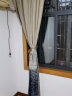伊帘坊 窗帘地中海城堡窗帘成品定制卧室客厅隔热窗帘遮光遮阳加厚布料 灰色(遮光85%) 3.0米宽*2.7米高挂钩式可改高度 实拍图