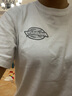 dickies【經(jīng)典款】短袖純棉舒適男女同款LOGO印花短袖t恤女DK007310 白色 M 曬單實(shí)拍圖