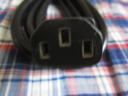 達而穩(wěn)（DOREWIN）電腦電源線臺式主機電飯煲連接線插頭三孔通用電飯鍋線電水壺品字三芯顯示器電熱鍋 3C認證-彎插頭【3000W】 2m 曬單實拍圖