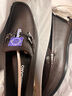 Salvatore Ferragamo菲拉格慕夏季新款Gancini透氣莫卡辛鞋男士皮鞋642847 3E 曬單實(shí)拍圖