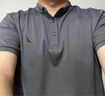諾帝卡（NAUTICA）【單件直降】男裝春夏新款抗菌珠地親膚帶彈短袖Polo男KO4220 太空灰0FD L 曬單實(shí)拍圖