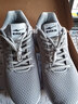 鴻星爾克（ERKE）男鞋跑步鞋男士運動(dòng)鞋學(xué)生運動(dòng)休閑鞋慢跑鞋透氣減震耐磨 淺灰-2113 43 曬單實(shí)拍圖