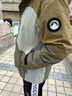 雅鹿冬季沖鋒衣羽絨服男女三合一兩件套2023年戶外工裝登山服潮流 A617粽灰綠色 XL 約155-170斤 曬單實拍圖