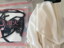 媚の火蕾絲內(nèi)衣女性感薄款純欲小胸?zé)o鋼圈胸罩無(wú)痕文胸內(nèi)褲套裝美背誘惑 黑色套裝 均碼（80-130斤） 曬單實(shí)拍圖