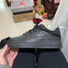 耐克（NIKE）Air Force 1 AF1空軍一號 全白黑武士經典款男女情侶休閑運動板鞋 CW2288-001 44 曬單實拍圖