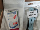 潤哲 適用小米米兔兒童電話(huà)手表5c/4c/6c/6x/4/4x表帶吊墜硅膠可愛(ài)保護掛脖套配件 米兔5c淺藍色表帶【贈高清貼膜2片】 曬單實(shí)拍圖