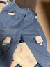 歡喜小熊兒童套裝女童秋裝寶寶分體衛(wèi)衣褲子兩件套嬰兒衣服春秋男童裝 曬單實(shí)拍圖