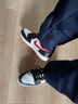 耐克（NIKE）【潮】Air Jordan aj1板鞋男女新款中高幫休閑運動(dòng)耐磨籃球鞋 DJ4695/554724-122白黑紅 42 曬單實(shí)拍圖