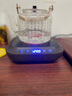 容山堂玻璃養生壺燒水壺煮茶器電陶爐泡茶壺蒸煮兩用內膽蒸茶器茶具套裝 心經(jīng)金銀燒茶壺黑胡桃電陶爐 1.2L 曬單實(shí)拍圖