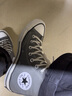 匡威（Converse）CONVERSE匡威1970S秋冬新品運動(dòng)男女休閑板鞋錫器深灰灰色A17905C A17905C 39 曬單實(shí)拍圖