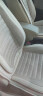 欧玛奴汽车座套四季通用全包围亚麻汽车坐垫夏季布艺座垫座椅套适用于 豪华版米色 CRV缤智XRV雅阁飞度凌派锋范思域 实拍图
