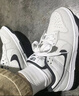 耐克女子輕便平底運動(dòng)鞋冬季膠底板鞋低幫NIKE DUNK LOW HV1800 101白/塵光子色/白/金屬銀/煤黑 43 曬單實(shí)拍圖
