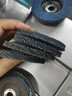 美科（MYTEC）打磨百葉輪角磨機100拋光片不銹鋼金屬磨光機砂布輪千葉片角磨片 75網(wǎng)蓋-藍砂60目【10片】 曬單實(shí)拍圖