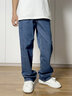 Calvin KleinJeans【復(fù)刻90系列】四季款男士ck經(jīng)典復(fù)古直筒牛仔褲J323082 1AP-牛仔深藍 常規(guī) 30 30 曬單實拍圖