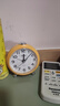 卡西歐（CASIO）學(xué)生兒童床頭鬧鈴創(chuàng)意時(shí)尚鐘表簡(jiǎn)約臥室床頭小鬧鐘小夜燈學(xué)生鬧鐘 小米丸子鬧鐘（TQ-149-9PF） 曬單實(shí)拍圖