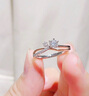 SoinLove「仙女星」心愿流星18K金鉆石戒指 VU1708    七夕禮物 18K金鉆石戒指 VU1708 13號 曬單實拍圖