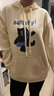 JEANSWEST CLUB真維斯連帽衛(wèi)衣女加厚休閑春秋女生外套簡約休閑寬松帽衫 曬單實拍圖