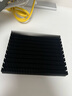 京純ax3pro華為路由器散熱器鋁 散熱底座電子電器散熱片新款AX6散熱塊 型號WS7206/黑色+硅膠片 103*130 曬單實(shí)拍圖