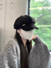 茯見 貝雷帽女春夏八角帽毛呢帽子百搭黑色顯臉小復(fù)古鴨舌報(bào)童帽 金屬標(biāo)貝雷帽【黑色】 曬單實(shí)拍圖