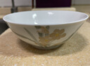 紅官窯餐具套裝釉下彩耐高溫陶瓷飯碗盤中式家用高檔喬遷新房餐具禮品 5英寸飯碗1個【買五贈一】 曬單實拍圖
