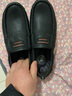 駱駝（CAMEL）男鞋經(jīng)典春秋款軟皮軟底舒適頭層牛皮厚底防滑耐磨日常戶(hù)外休閑鞋 黑色 38 曬單實(shí)拍圖