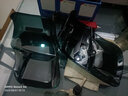 閩超電動車把手擋風板護手罩摩托電瓶踏板車手把擋風罩擋雨護具改裝件 加長把手擋風板-反光藍-可調支架 曬單實拍圖