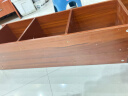 家世华（JIA SHI HUA） 多层客厅书房省空间简易落地窄缝大容量墙角储物架绘本架自由组合小书架 古檀木色6层 实拍图