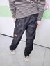 鈴鐺鼠男童褲子兒童牛仔褲加絨加厚春秋中大童裝男長(cháng)褲小男孩3-12歲褲子 曬單實(shí)拍圖