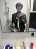 杜漢（DUHAN）摩托車騎行服男女四季情侶款賽車服越野機(jī)車皮衣秋冬季款防摔外套 D-2168黑金男款升級護(hù)背 XL 曬單實拍圖