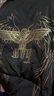 BOY LONDON【黃金羽翼】燙金翅膀黑色短款立領(lǐng)羽絨服情侶款N28904 黑色 M 曬單實(shí)拍圖