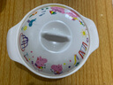 五和（WUHE）寶寶兒童餐具套裝家用輔食碗餐盤分格嬰兒水杯防燙耐摔節(jié)日送禮 粉色小豬佩奇套裝 曬單實拍圖