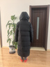 TKSY極寒400克充絨量加厚長(cháng)款羽絨服過(guò)膝男女新2025年抗寒寬松超厚冬 黑色女子 東北超厚/款 喜歡修身拍小碼 XL (充絨量412g) 建議體重126-140 曬單實(shí)拍圖