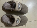 舒樂(lè )佳舒樂(lè )佳棉拖鞋2024新款女防滑保暖居家厚底秋冬季室內外穿厚底保暖 咖啡 43-44 曬單實(shí)拍圖