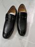 老爺車(chē)（WECKER）皮鞋男加絨正裝鞋真皮增高鞋亮面德比鞋尖頭西裝鞋新郎結婚鞋子男 9133黑色平跟[單里款] 40 曬單實(shí)拍圖