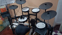 羅蘭電子鼓07dmk架子鼓07kv成人兒童專(zhuān)業(yè)演奏電鼓網(wǎng)面鼓練習考級演奏 5鼓4镲07KV+DA30音箱 曬單實(shí)拍圖