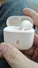 漫步者（EDIFIER）NewSound Buds真無(wú)線(xiàn)藍牙耳機半入耳式運動(dòng)音樂(lè )耳機高音質(zhì)長(cháng)續航2025新款藍牙6.0AI翻譯同聲傳譯 月白-全新升級+【耳機保護套】 曬單實(shí)拍圖
