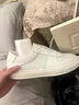 古卡頓（GUKADUN）牛皮男鞋秋季透氣休閑皮鞋品牌軟底平板真皮板鞋男小白鞋子男 白色 牛皮 42 曬單實(shí)拍圖