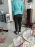 雅鹿中老年駝絨棉褲女加絨保暖褲女?huà)寢屓龑蛹雍窀哐扪澩獯椓Υ虻?7號純黑色 三層加厚（主圖色） 3XL 建議【125-140斤穿】 曬單實(shí)拍圖