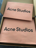 Acne Studios 男女同款 做舊1996印花寬松落肩長(zhǎng)袖T恤上衣CL0197 淡黑色 L 曬單實(shí)拍圖