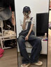 依思 Q（exull）人字拖女夏季新款厚底增高踩屎感軟底浴室防滑家用外穿沙灘涼拖鞋 米色 37-38 （適合36-37標(biāo)準(zhǔn)運(yùn)動(dòng)碼） 曬單實(shí)拍圖