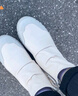 愛步（ECCO）靴子女 女士時尚潮流高幫休閑女靴 靈動218313 砂礫灰/石灰色21831361068 37 曬單實拍圖