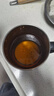 膳魔師（THERMOS）咖啡杯牛奶杯不銹鋼茶杯男女高顏值生日禮物簡約水杯帶蓋 黑色340ml 曬單實(shí)拍圖