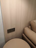 飛利浦（PHILIPS）開關(guān)插座面板S20灰86型斜5五孔墻壁插座家用暗裝電工電料二三插座 電視插座 曬單實(shí)拍圖