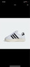 adidas SUPERSTAR HOME親子款貝殼頭板鞋面包鞋阿迪達斯三葉草 白/一號黑/漢玉白 36.5 曬單實(shí)拍圖
