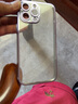 飛利浦（PHILIPS） 適用于蘋(píng)果14Promax手機殼電鍍透明軟殼Promax超薄氣囊防摔保護套 蘋(píng)果14Promax【暗紫色*升級防摔*透出裸機】 曬單實(shí)拍圖