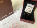 凱福珠寶 黃金戒指 古法金平安無(wú)事金戒指 素圈金戒指女 情侶對戒生日禮物 足金戒指 10號：約3.04克 曬單實(shí)拍圖